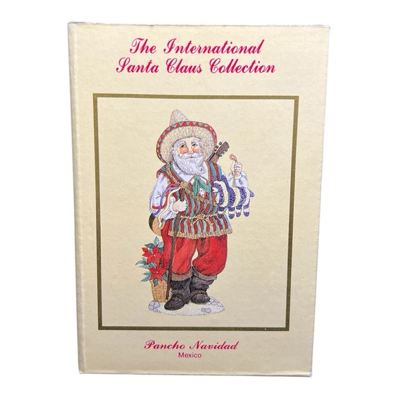 1993 THE INTERNATIONAL SANTA CLAUS COLLECTION Pancho Navidad Mexico Figurine - Picture 2 of 16